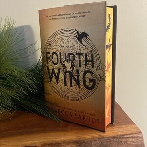 Fourth Wing - First Edition- custom sprayed edges